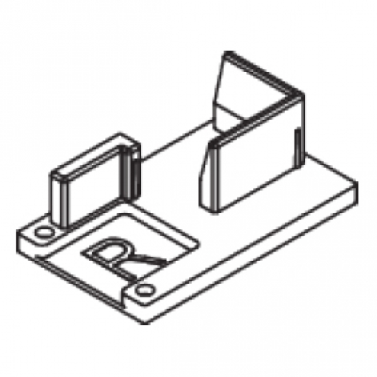 Side guide end cover Right (New version 2021) (Each)