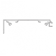 Installation Profile Fascia 110mm (per Metre) Installation Profile Fascia 110mm (per Metre)