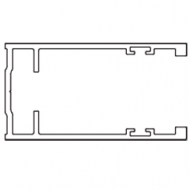 Side guide Channel (per Metre) Side guide Channel (per Metre)