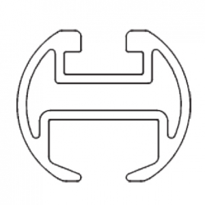 11606 23mm Rail Profile Only