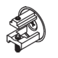 Finial connector for 30mm Corded Pole (Each) Finial connector for 30mm Corded Pole (Each)