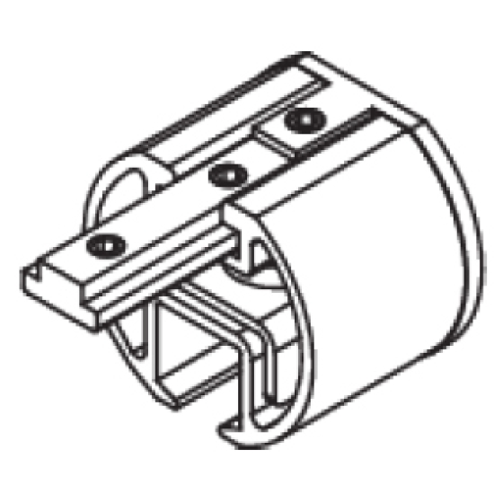 Wave single stack return pulley 30mm (Each)