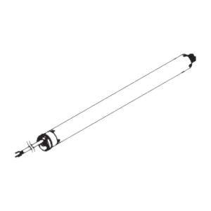 Motor 24V DC, 40-Series S 3/32, with radio receiver 433MHz (Each)