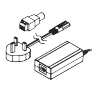 Power supply set 24V/2A with GB Plug (Each)