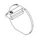Flush End Cap for 38mm pole (Each)