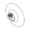 Ellipse End for 38mm pole (Each)