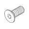 M4x10 Hexagon socket Countersunk Screw