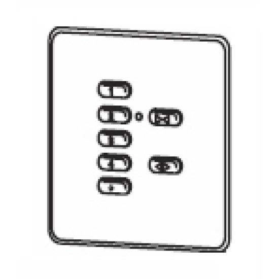 Wall Mounted Switch 8 Channel  (New Design November 2023)