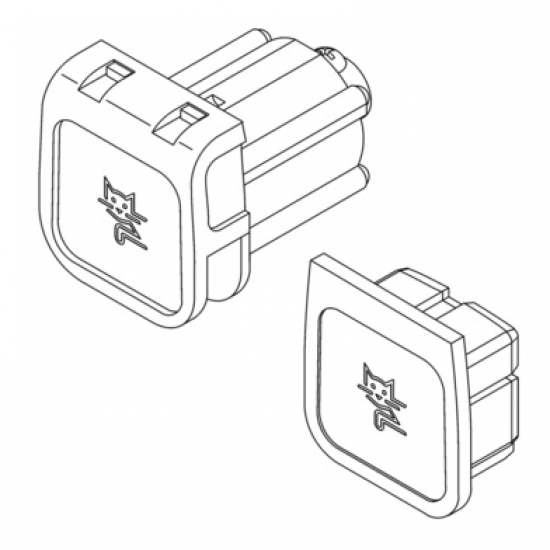 Gear Drive without Breakaway set 1:1 Gear Ratio (Each)