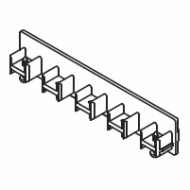 Endcover for 5 channel profile  (Obsolete)
