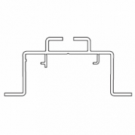 614 Recess Rail ONLY (per metre) 614 Recess Rail ONLY (per metre)