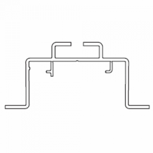 614 Recess Rail ONLY (per metre)