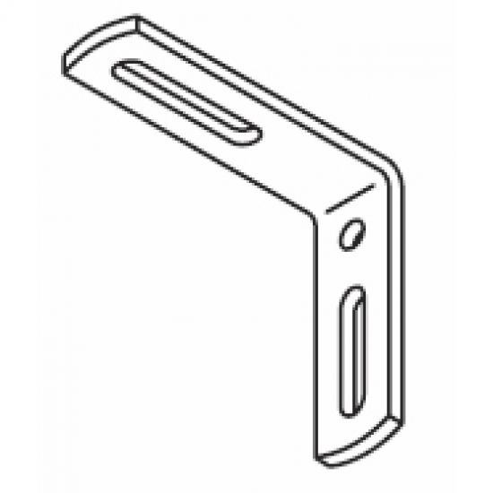 100mm Extension bracket for poles (DISCONTINUED 2018) (Some stock still available) (Each) 