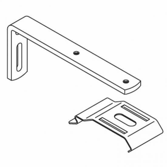 120mm Extension bracket complete with 2616 bracket and M4 screw (Each) (Obsolete)