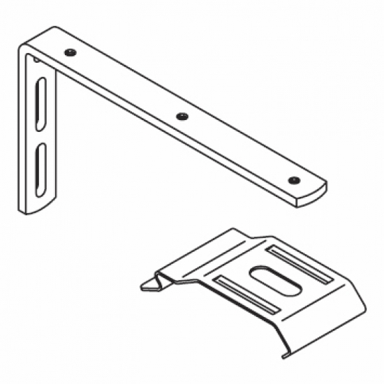 150mm Extension bracket complete with 2616 bracket and M4 screw (Each) (Obsolete)