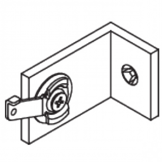 Bracket with 1 clamp (Each)