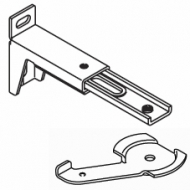 10cm - 13cm. adjustable extension bracket  with clamp (Each) (Obsolete) 10cm - 13cm. adjustable extension bracket  with clamp (Each) (Obsolete)