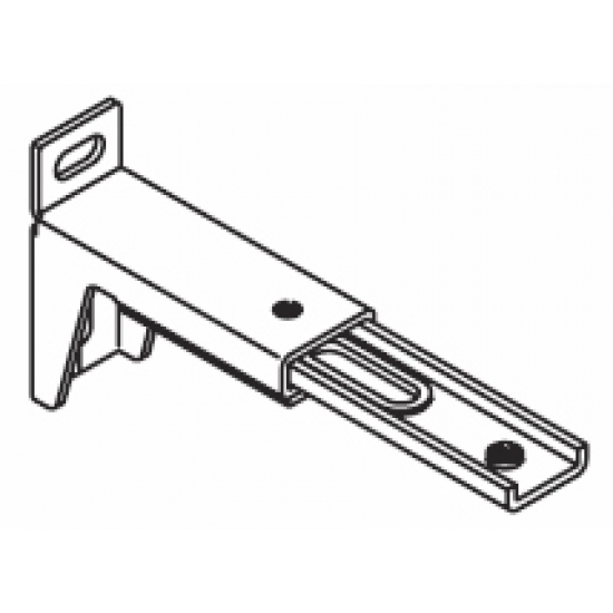 Silent Gliss 3276 10cm - 13cm Adjustable Extension Bracket (Each) (Obsolete)