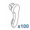 Glider/hook (Pack Quantity 100)