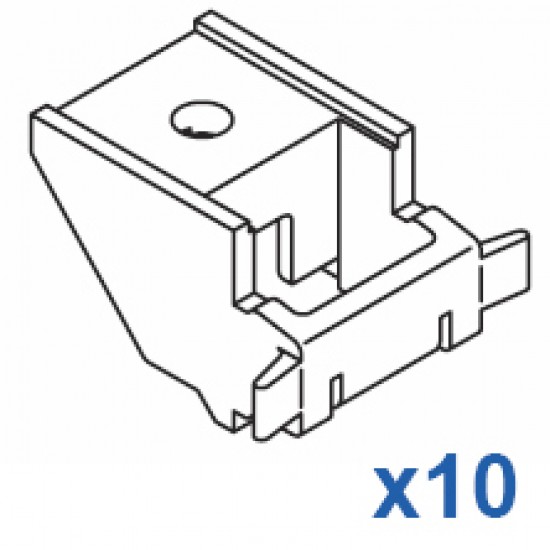 Top fix bracket (Standard) (Pack 10)