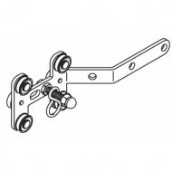 Metal Overlap Arm with S-hook Metal Overlap Arm with S-hook