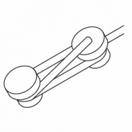 Cord winder set (Pack of 2) (DISCONTINUED) (Stocks still may be available)