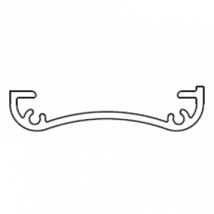 Continuous headrail (per metre)