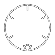 Tube 80mm (per Metre)