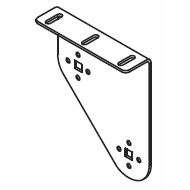 Double Roller Blind Bracket, Left (small systems) (OBSOLETE) Double Roller Blind Bracket, Left (small systems) (OBSOLETE)