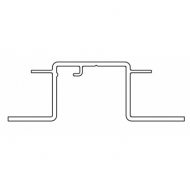 Recess profile Silver or White (per metre)  (Obsolete) Recess profile Silver or White (per metre)  (Obsolete)