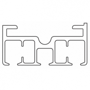 5301 Rail ONLY for 5300 system (per metre)  (Discontinued)