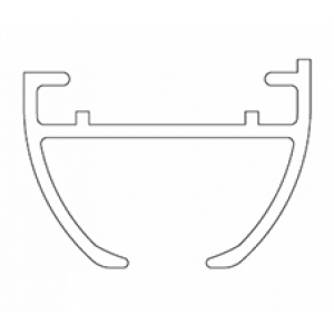 6010 Rail Only in White or Black