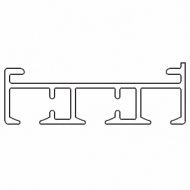 6058 Rail ONLY for 2500 system (per metre)  (Obsolete)