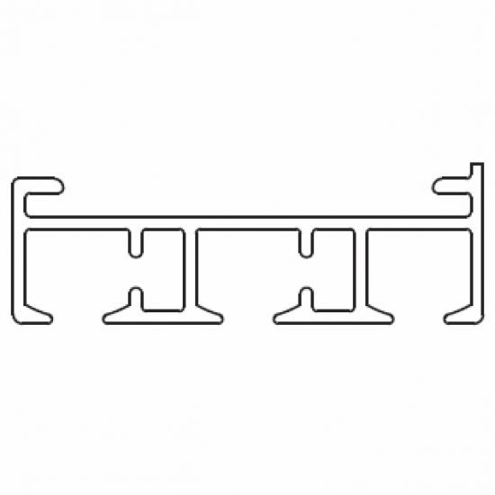 6058 Rail ONLY for 2500 system (per metre)  (Obsolete)