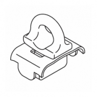 Twist eye endstop in White or Black Twist eye endstop in White or Black
