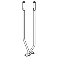 V-Hanger with Plate (Each) V-Hanger with Plate (Each)