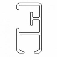 6380 Rail in White only 6380 Rail in White only