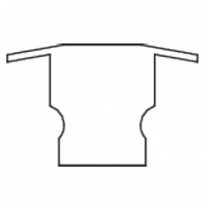 Dustcap for 6650 (per metre)