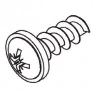 Pan head screw KA30 x 8mm (Each) Pan head screw KA30 x 8mm (Each)