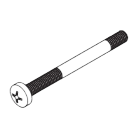 Pan Head Screw Coated M6x70 (Each)