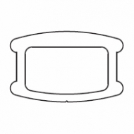 8003 Bottom bar (16mm) (per metre) 8003 Bottom bar (16mm) (per metre)