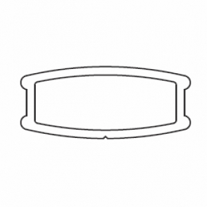 8004 Bottom bar (24mm)(per metre)