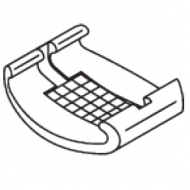 Bottom bar clip (15/16mm) (Pack of 10) Bottom bar clip (15/16mm) (Pack of 10)