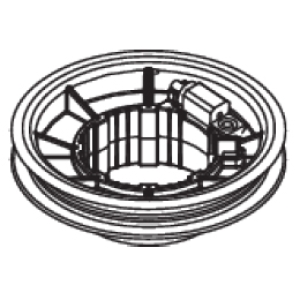 Cable spool S/M right (Each)