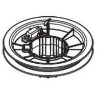 Cable spool LARGE left (Each) Cable spool LARGE left (Each)