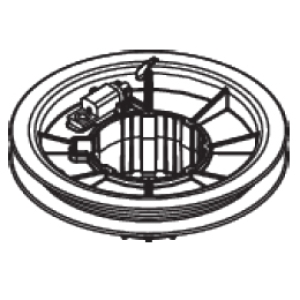 Cable spool LARGE left (Each)