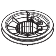 Cable spool LARGE right (Each) Cable spool LARGE right (Each)