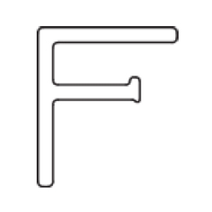 Side guide profile inside fitting