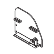 End Cover right S/M 105mm x 125mm (Each) End Cover right S/M 105mm x 125mm (Each)