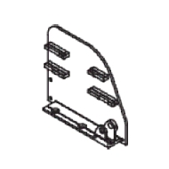 End Cover right LARGE 126mm x 146mm (Each) End Cover right LARGE 126mm x 146mm (Each)